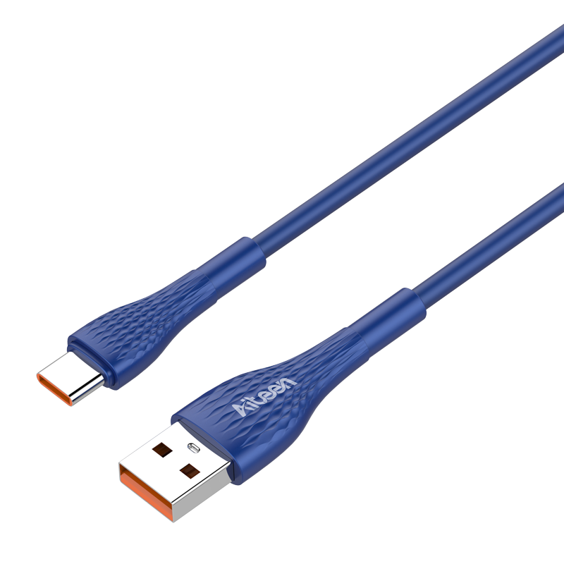 A16-CB Type-C Data Cable 1m 30W Fast Charging Blue Color